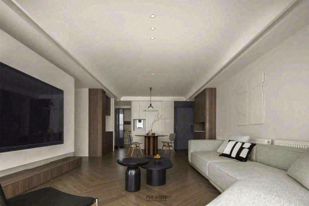 《無問時光》·125㎡现代简约风住宅设计丨中国长沙丨方平米设计机构-7