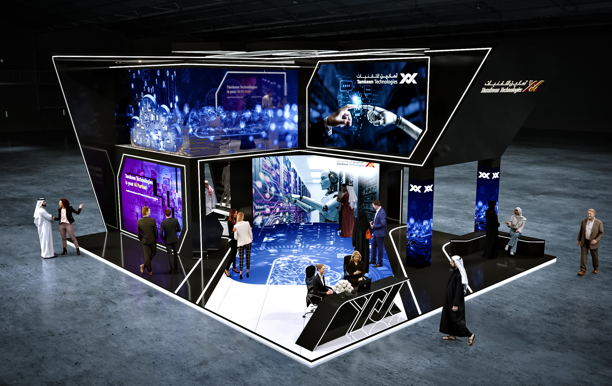 Tamkeen 12m X10m Stand-20