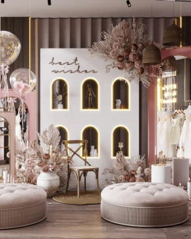 Bridal shop design