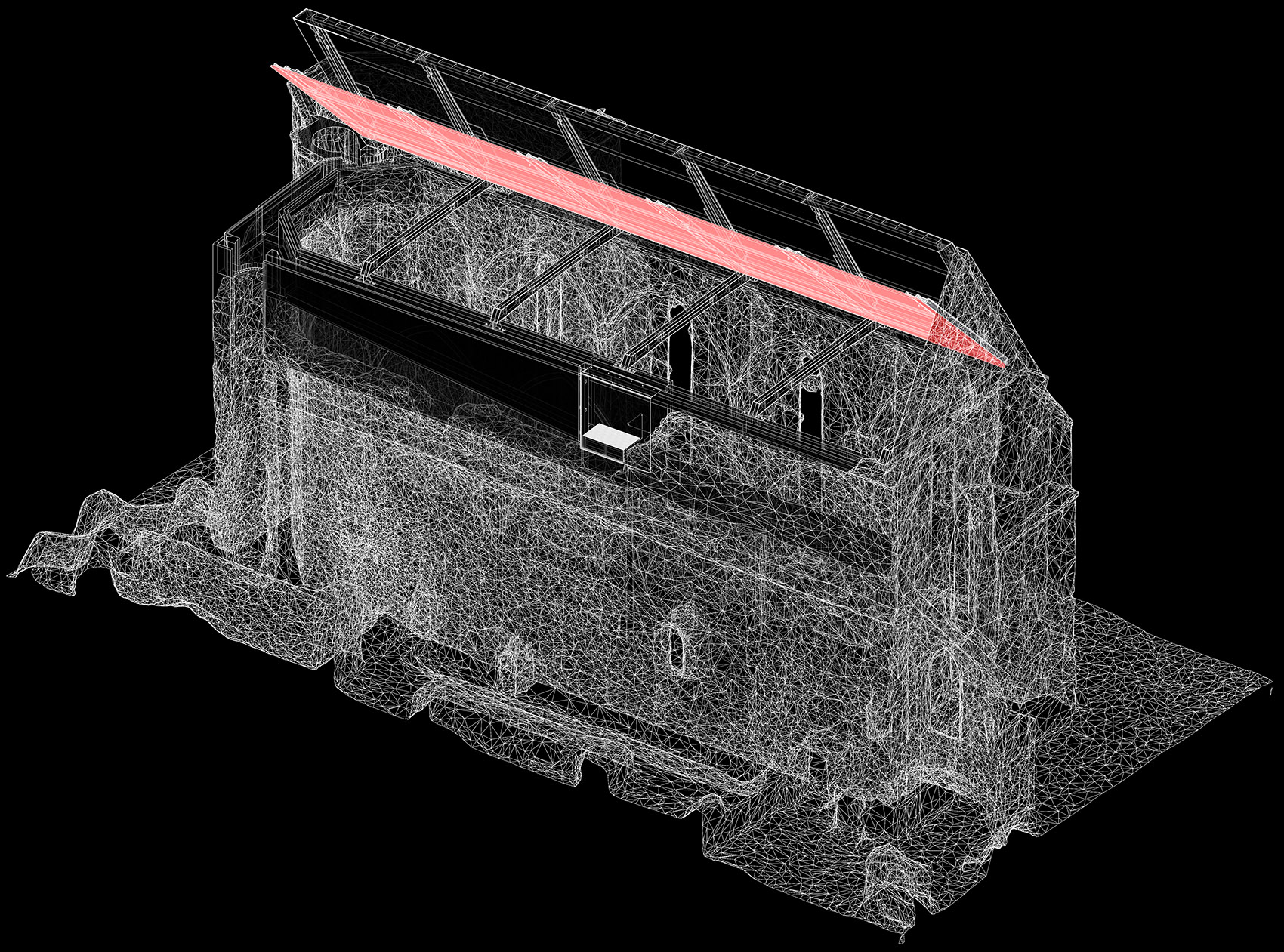 St· John 教堂（Žiče 卡尔特修道院）遗迹屋顶重建丨斯洛文尼亚丨MEDPROSTOR-66