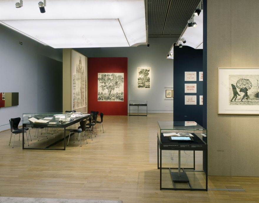 柏林博物馆临时展览空间的双重视觉设计-0