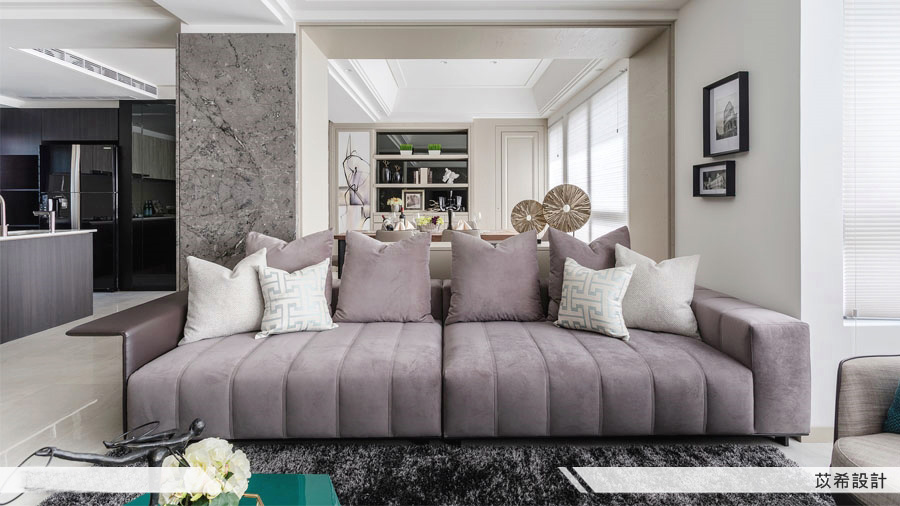 106㎡现代风住宅  苡希创意设计-6