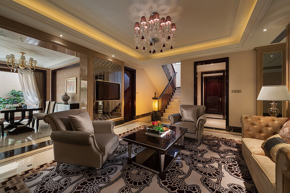 绿城青竹园  别墅样板 1-3