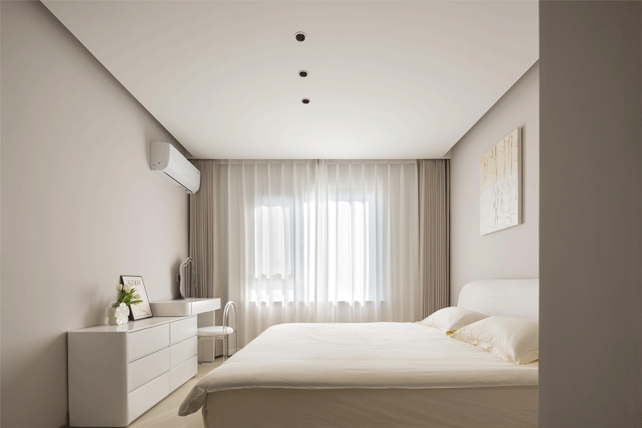 简约纯粹,温馨奶咖色丨中国江西丨东创空间设计-23