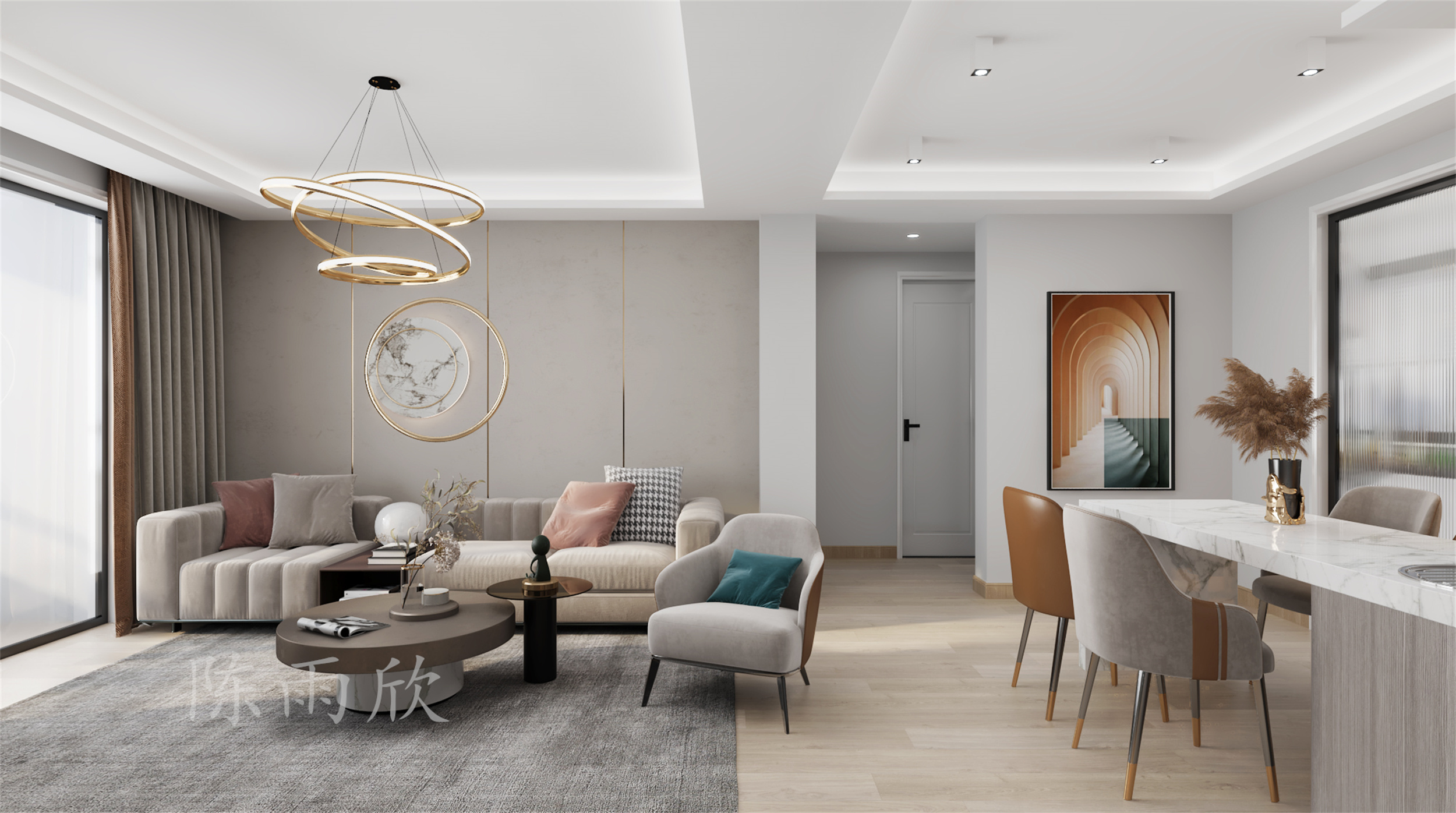 现代轻奢家居设计-5