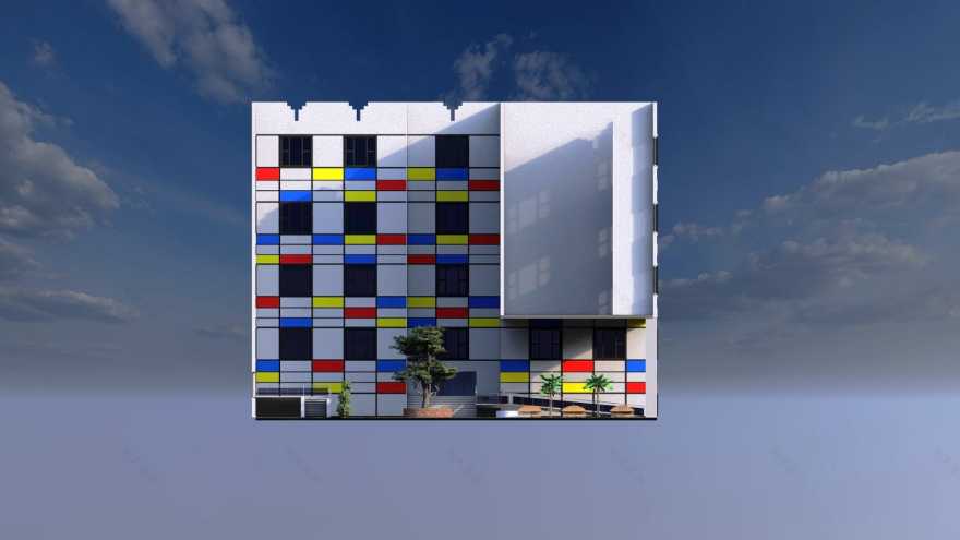 Development of the college of Applied arts building-10