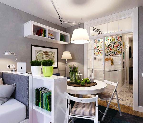 25平米小户型公寓设计项目丨Nikita Zub-7