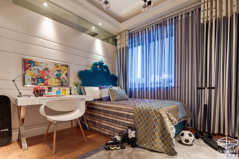 济南软装设计分享之INHOUSE长清湖样板间作品-7