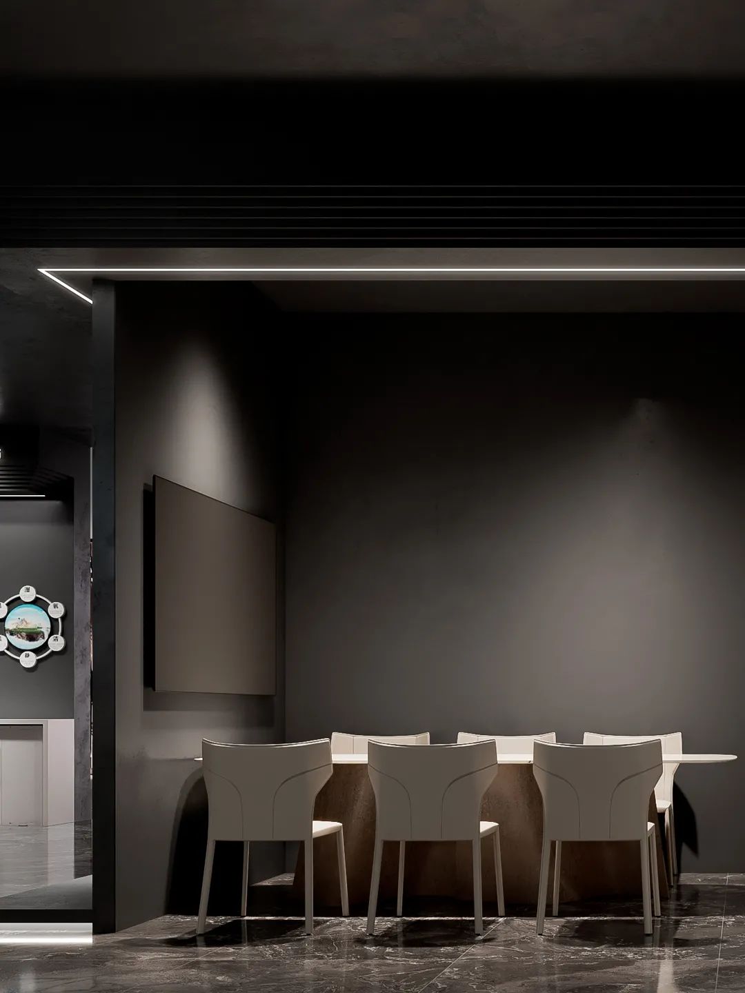 黑暗武士风松下多伦斯暖通展厅丨中国渭南丨周笙笙建筑装饰设计-32