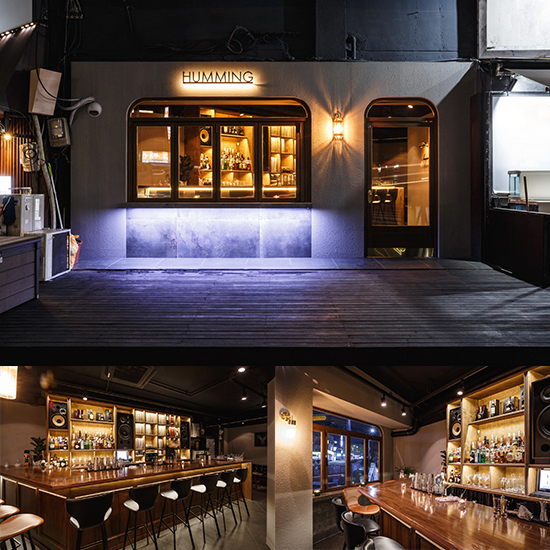 照明点缀的十平米温馨小酒吧设计-1