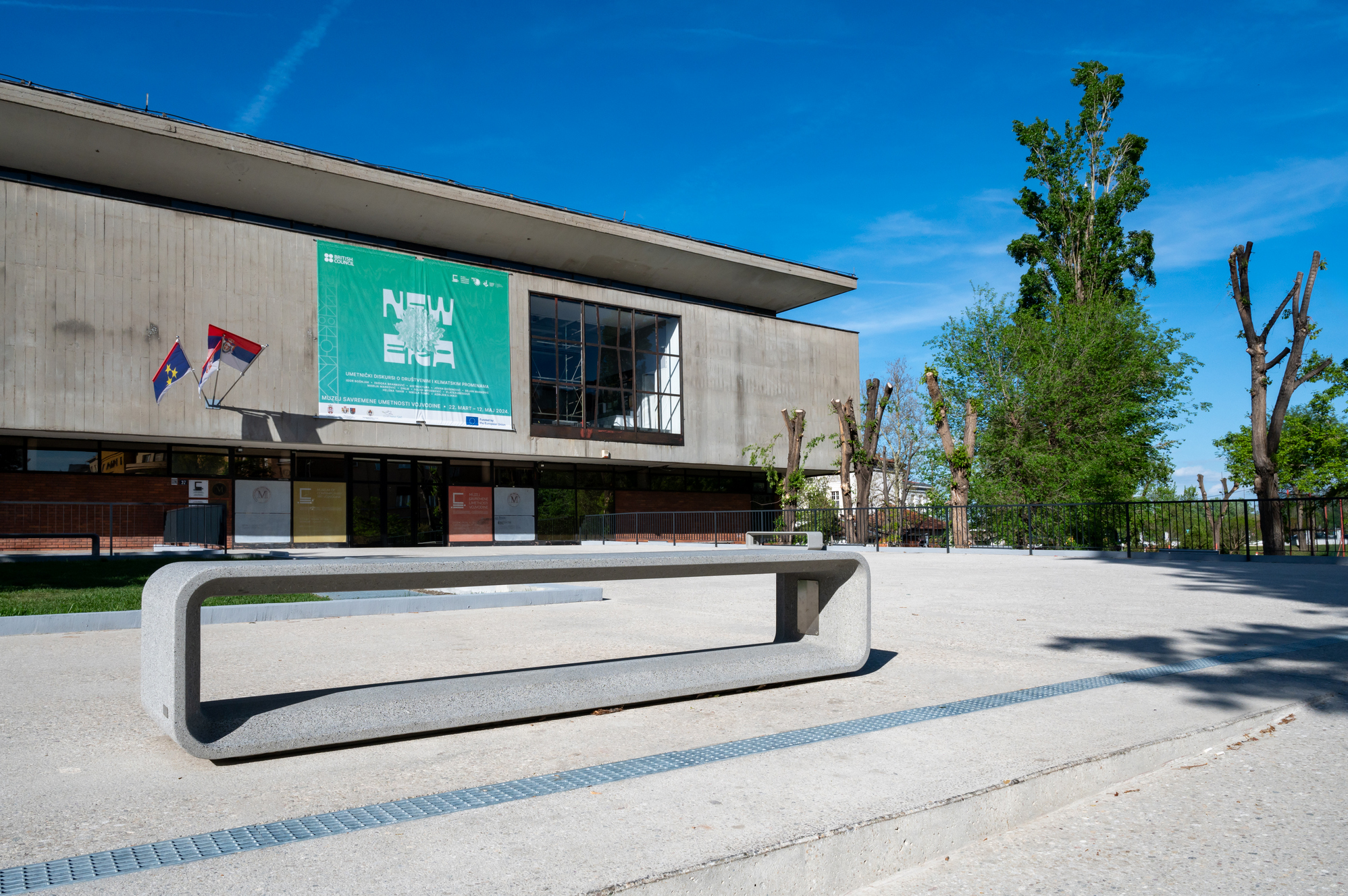 Vojvodina当代艺术博物馆前高原翻新丨DBA doo-21