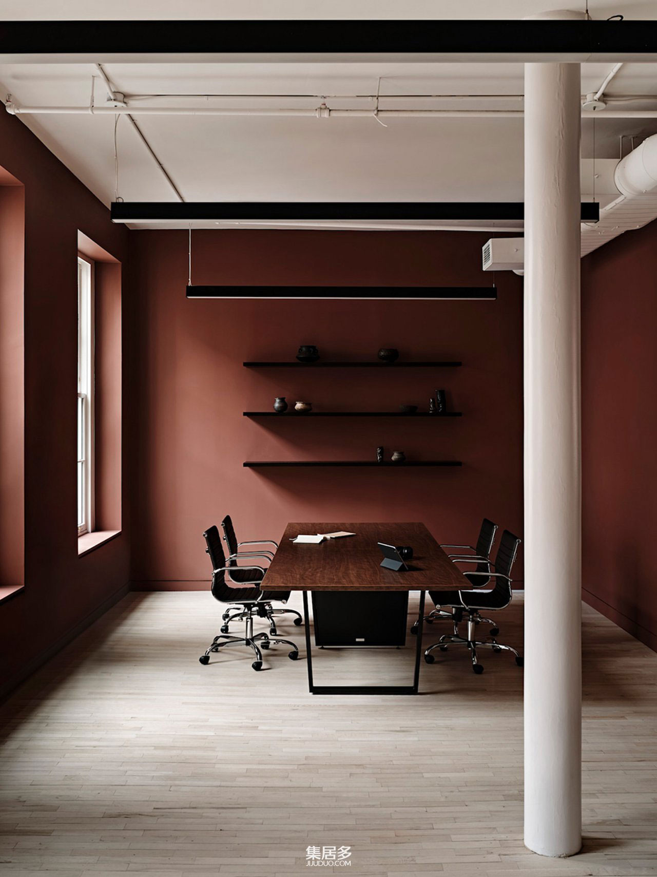 纽约曼哈顿阁楼新风尚办公空间设计丨美国曼哈顿丨美国 Bespoke Only 设计工作室-9