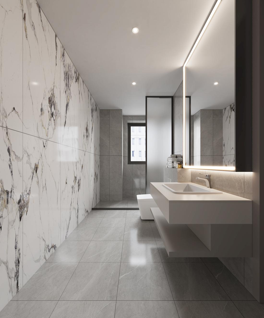 现代轻奢复式住宅设计-10