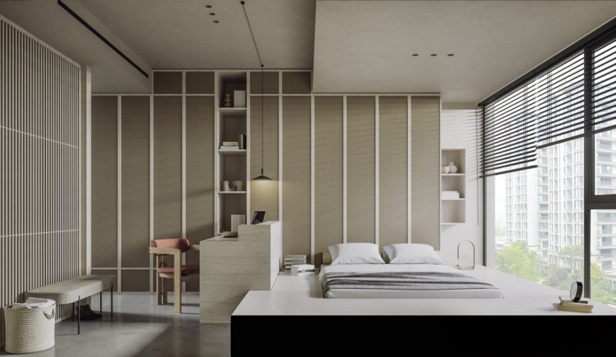 东方君悦住宅 | 城市中的宁静优雅-24