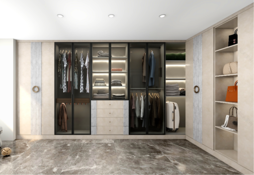 现代美式别墅设计丨洛克尚品-32