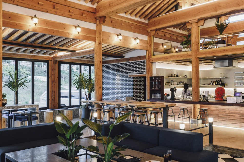 韩屋咖啡馆 | 古韵奢华的空间艺术-11