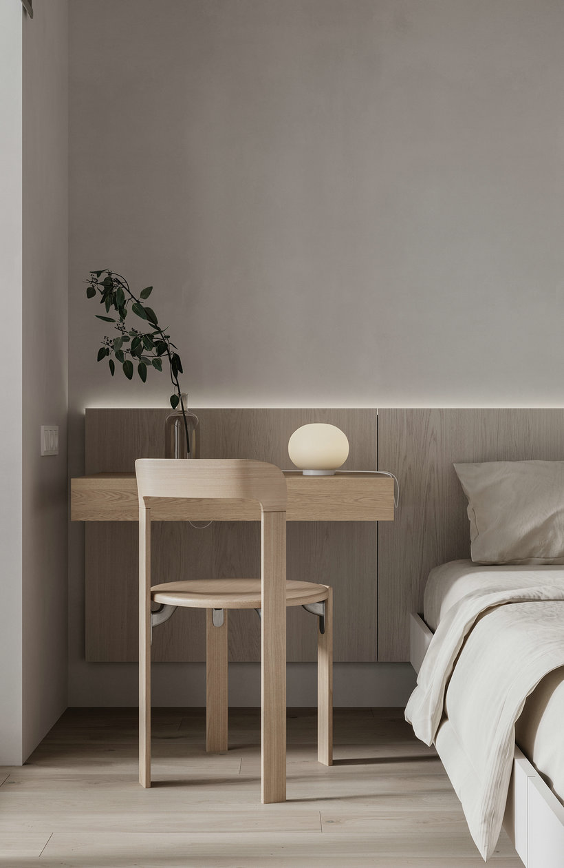 95㎡中性色系公寓设计-13