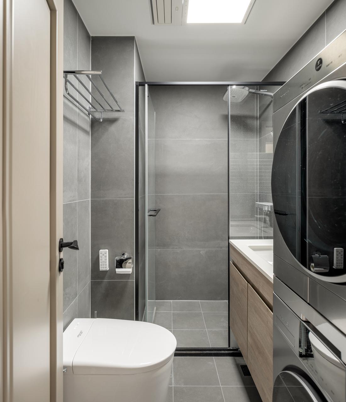 开放式厨房++吧台餐厅设计-54