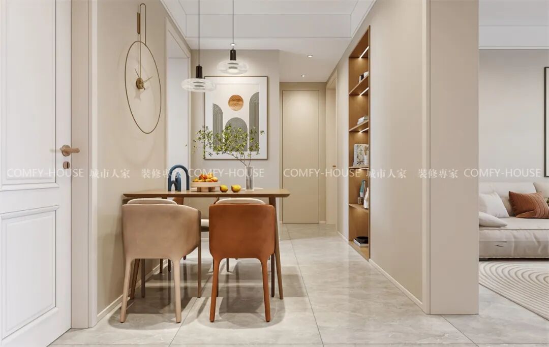 【马鞍山】80㎡丨空间会呼吸！现代简约风如何让家治愈又舒适-44