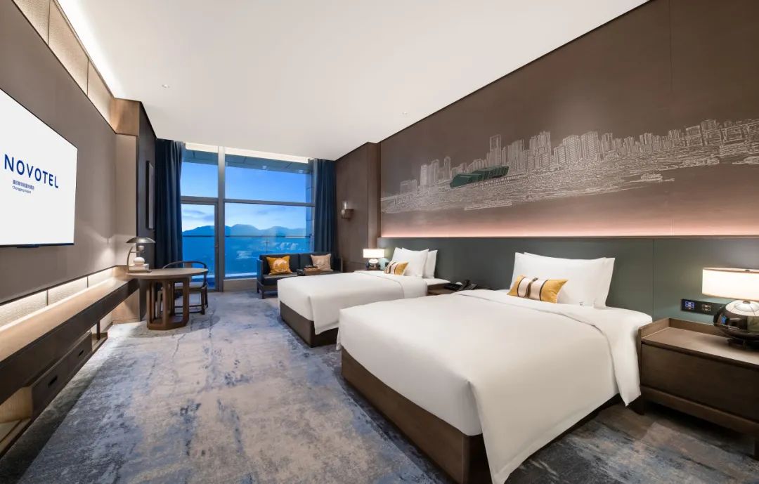 重庆机场诺富特酒店行政客房设计丨中国重庆丨BJD国际设计公司-9