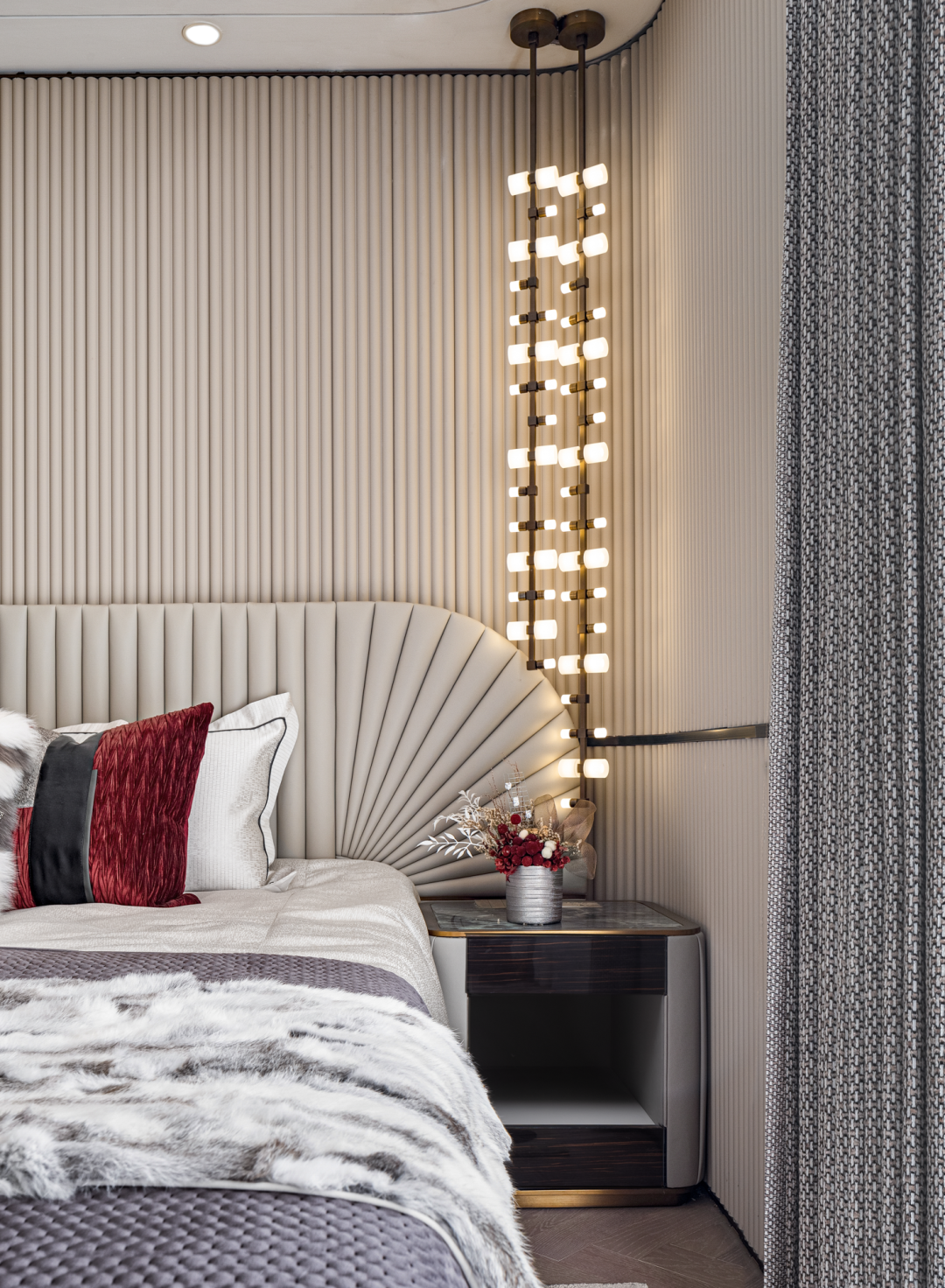 香奈儿风尚 · 苏州太仓湖语颂下叠样板间丨中国苏州丨元禾大千（软装）,矩阵上海设计中心（硬装）-28