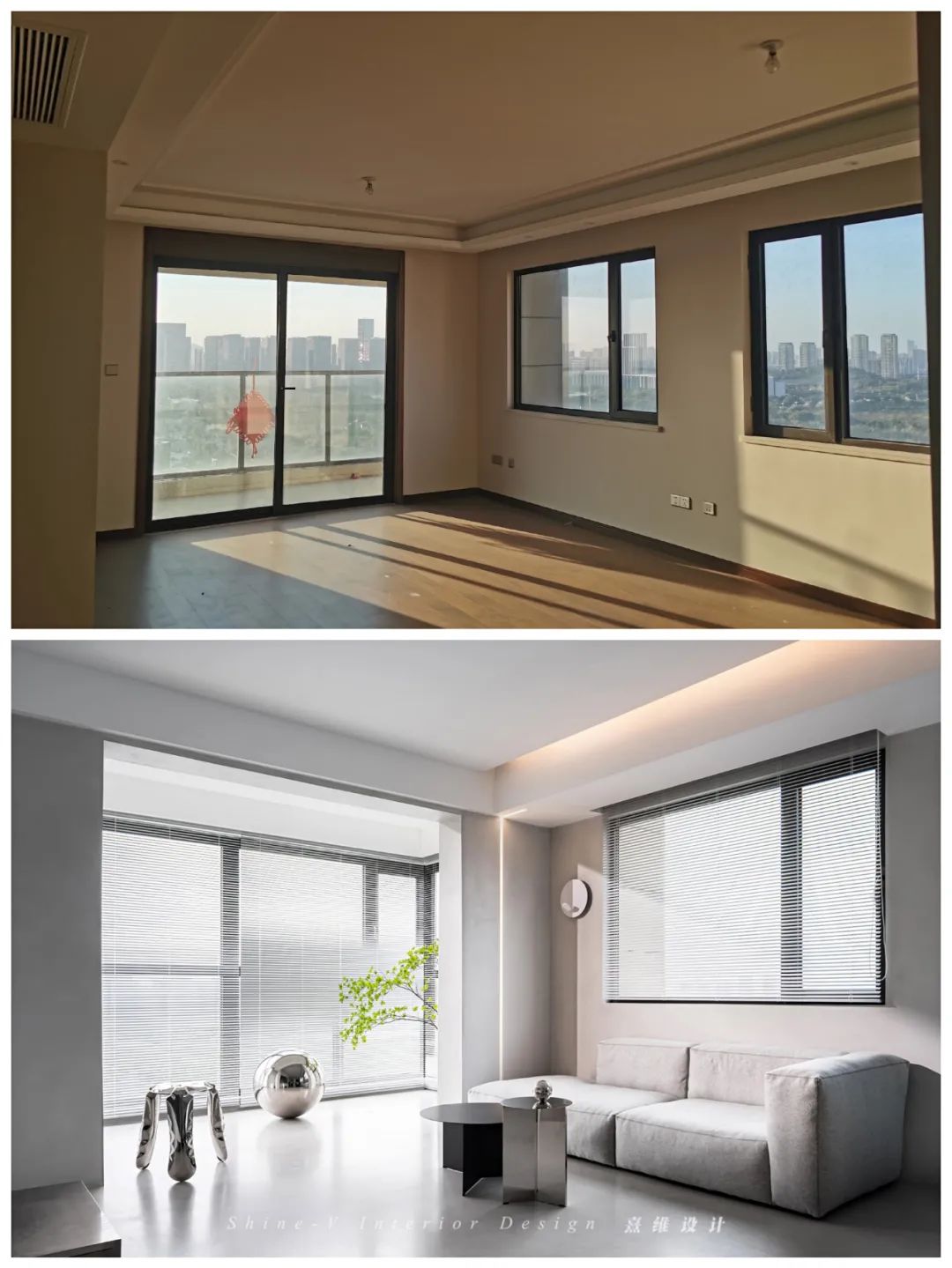 《不繁》极简风格精装房改造，打造空灵静美空间-98