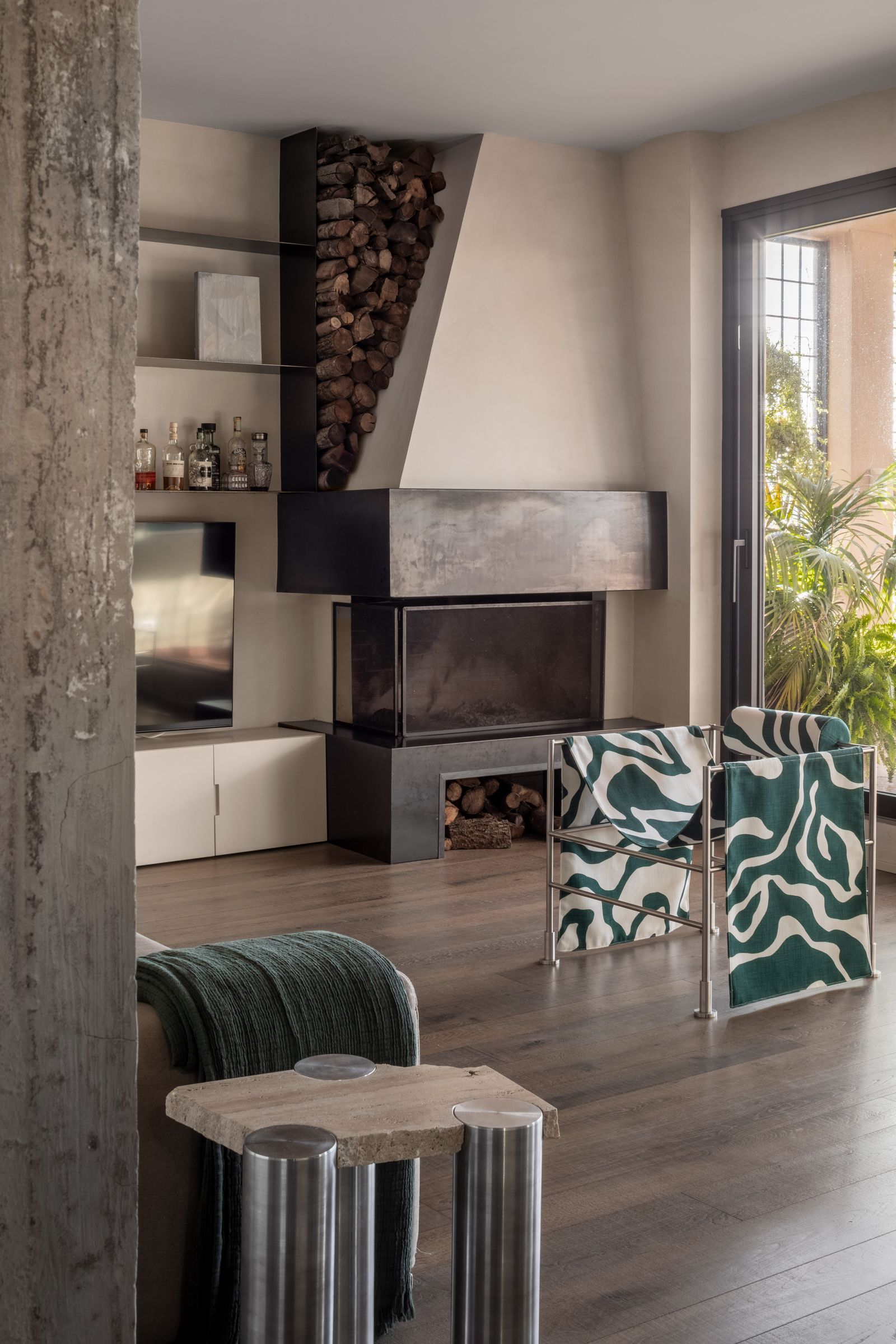 罗马100平米 Brutalist风格公寓改造丨意大利罗马丨Manuela Tognoli-25