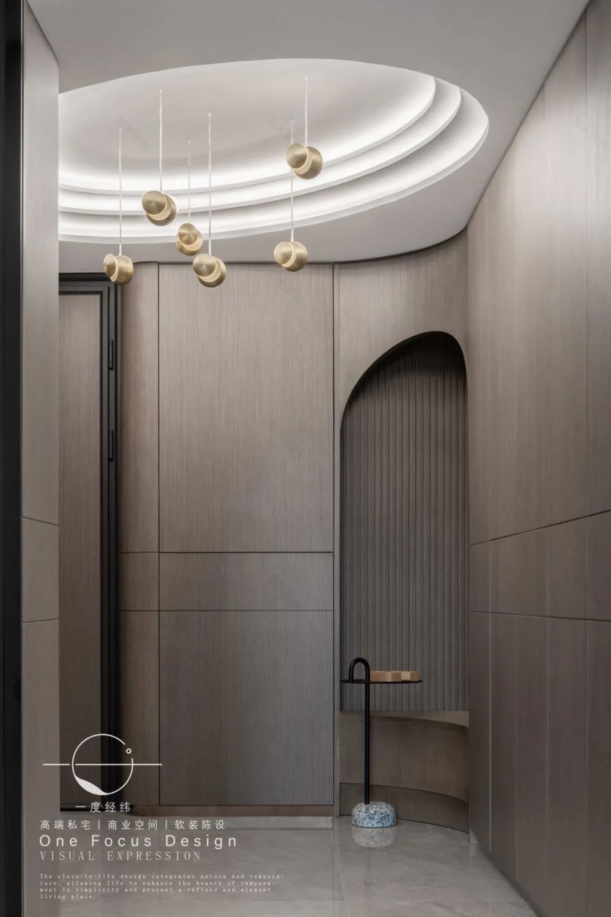 弧度中的温暖港湾·245㎡现代家居设计丨中国深圳丨深圳一度经纬设计-46