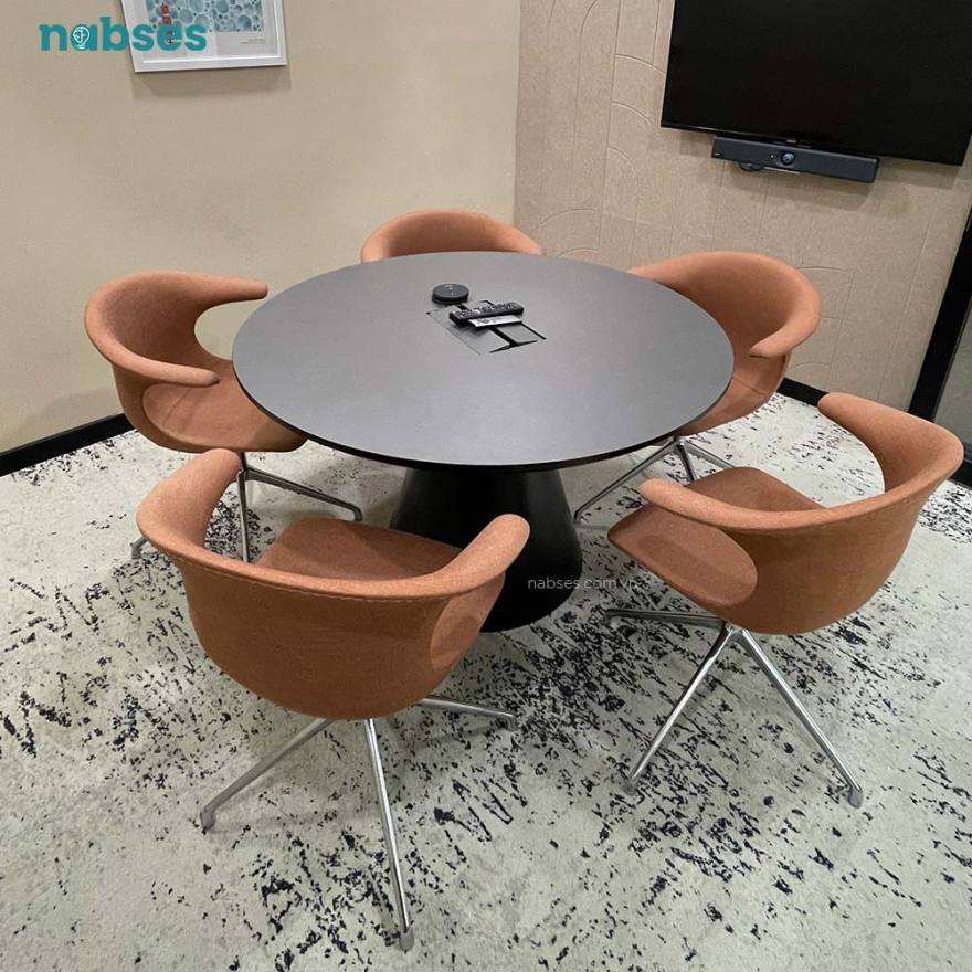 办公室扶手椅布置设计丨越南河内-14