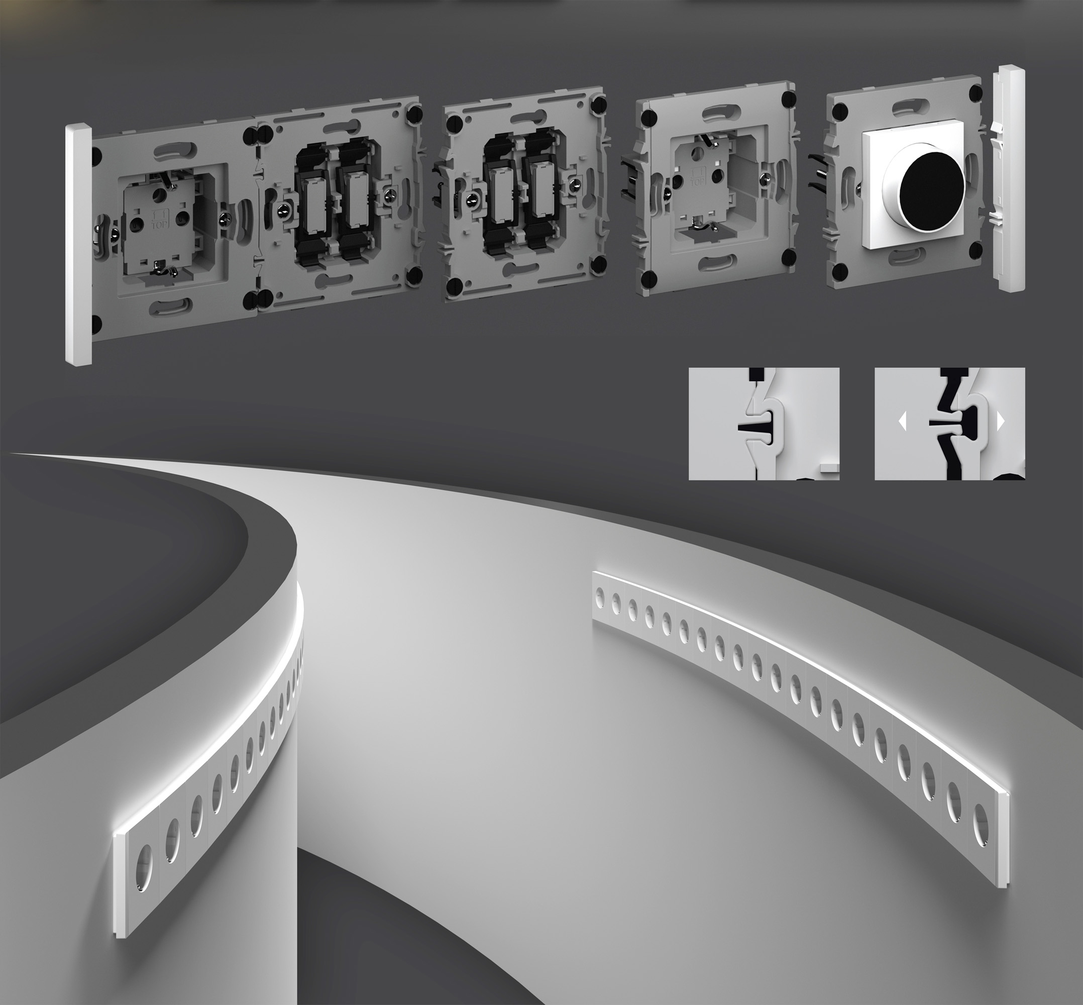 FORTE&PIANO创新无框插座和开关系列丨ARCHITIME design-35