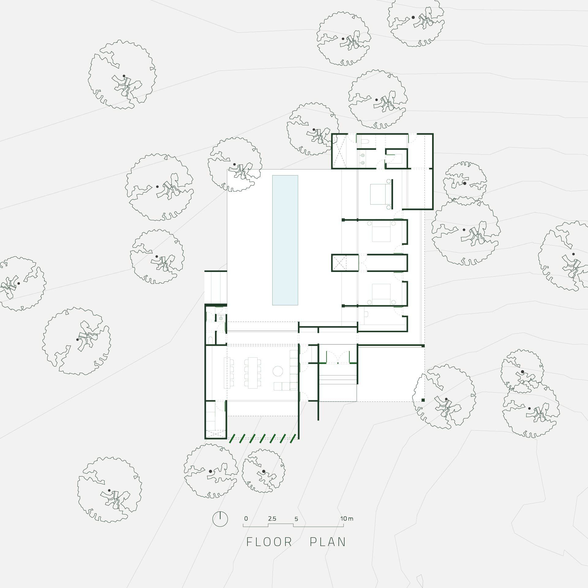 Six Courtyards House丨VOID设计-13