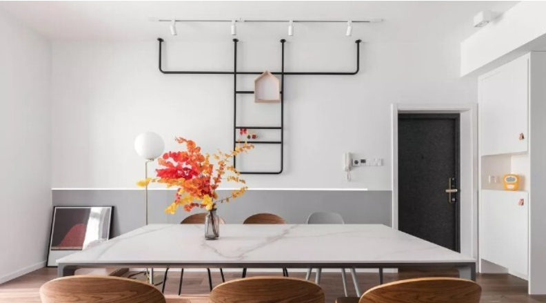 93㎡家变游乐场,全屋设计成孩子成长天堂-5