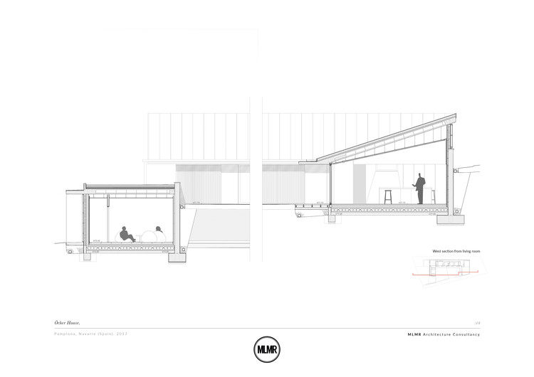 混凝土与木质的和谐交响曲——西班牙 Navarre 私人住宅设计-33