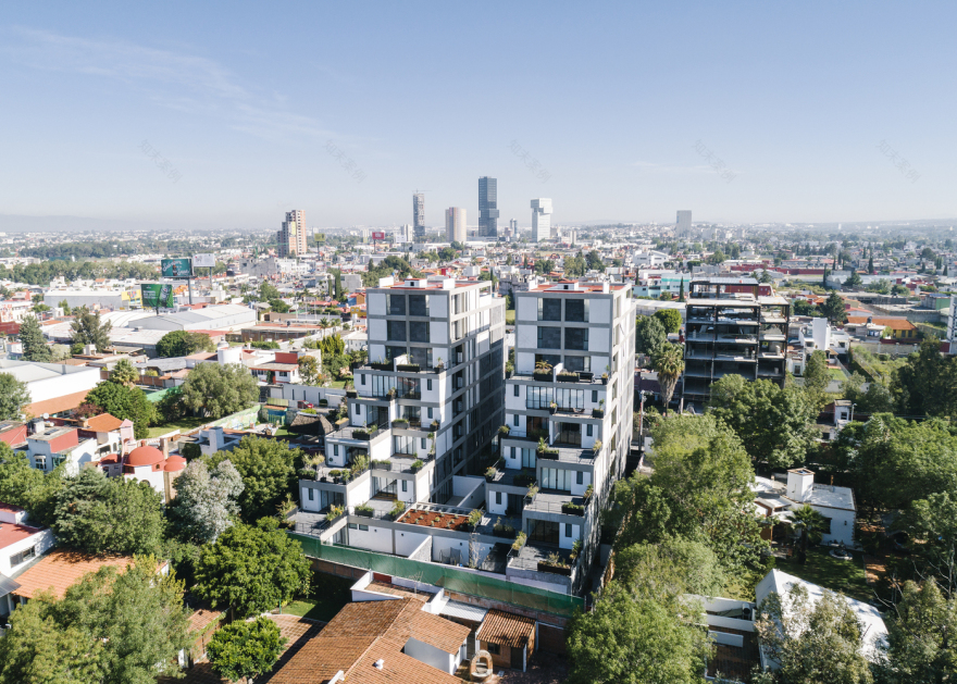 墨西哥 Puebla 双塔公寓-27