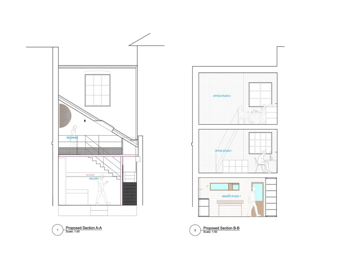 伦敦创意社区梦幻工作空间丨英国伦敦丨Trellik Design Studio-27