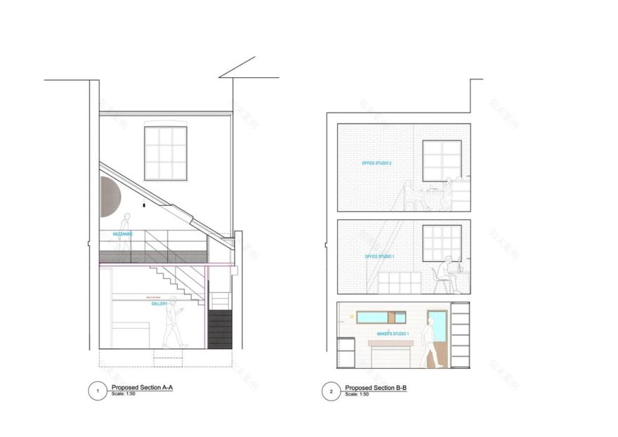 伦敦创意社区梦幻工作空间丨英国伦敦丨Trellik Design Studio-27