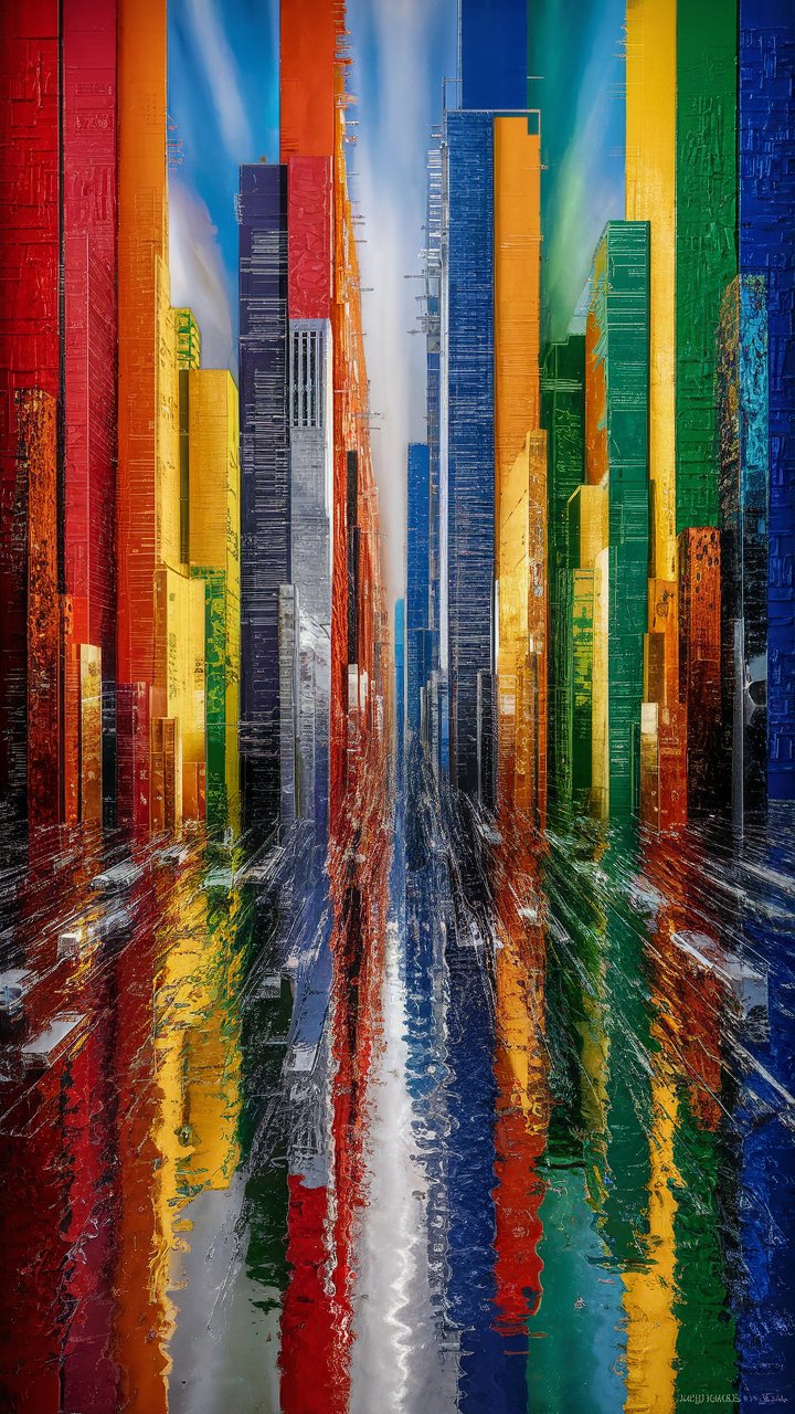 一座城市·色彩人工智能艺术丨Öskar Design Öskar-18