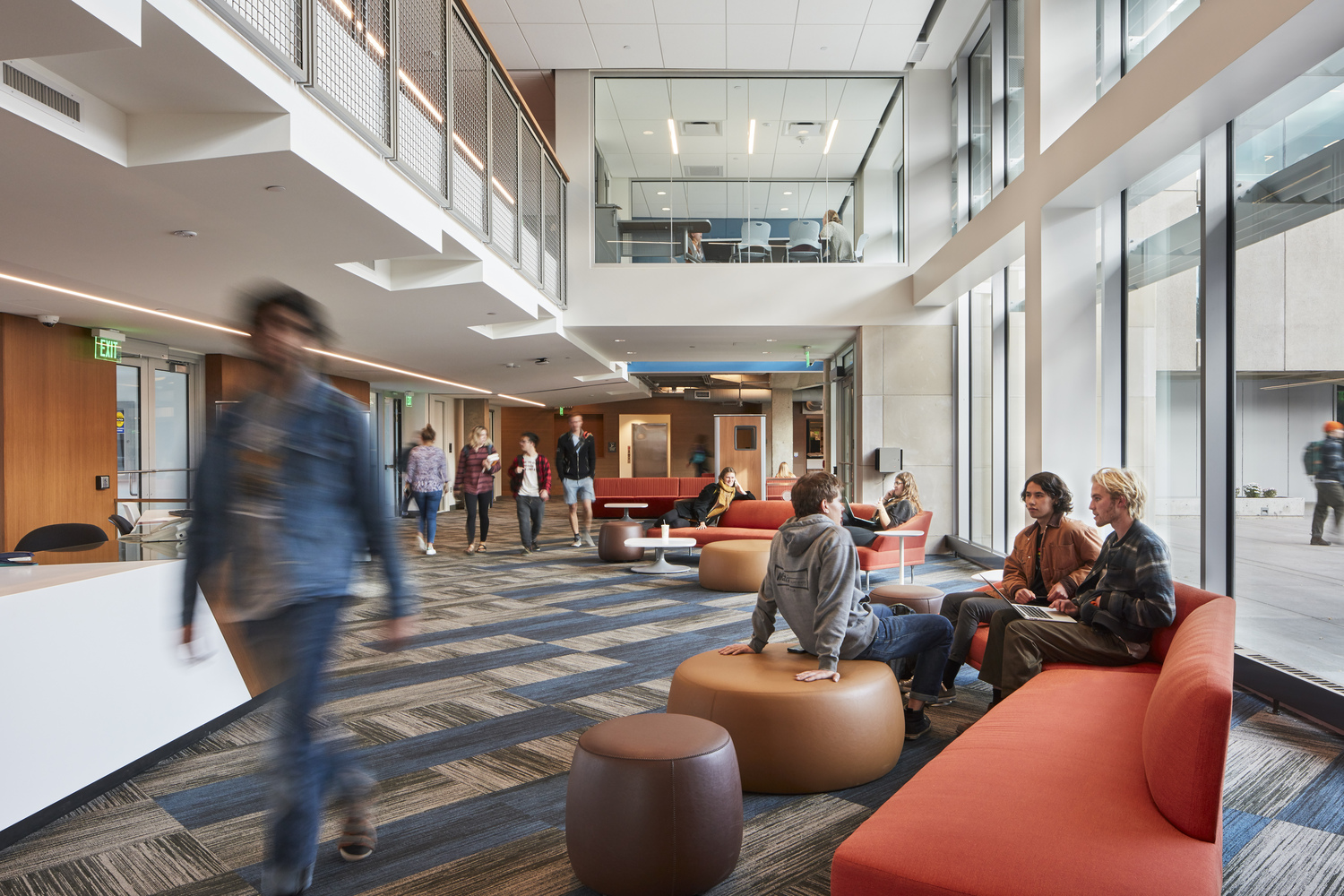 美国科罗拉多大学塔特图书馆扩建-24