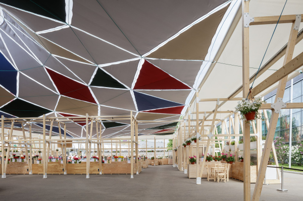 “Цветы и ячейки”（花卉与单元格）之花卉展览亭丨俄罗斯莫斯科丨DO buro-41