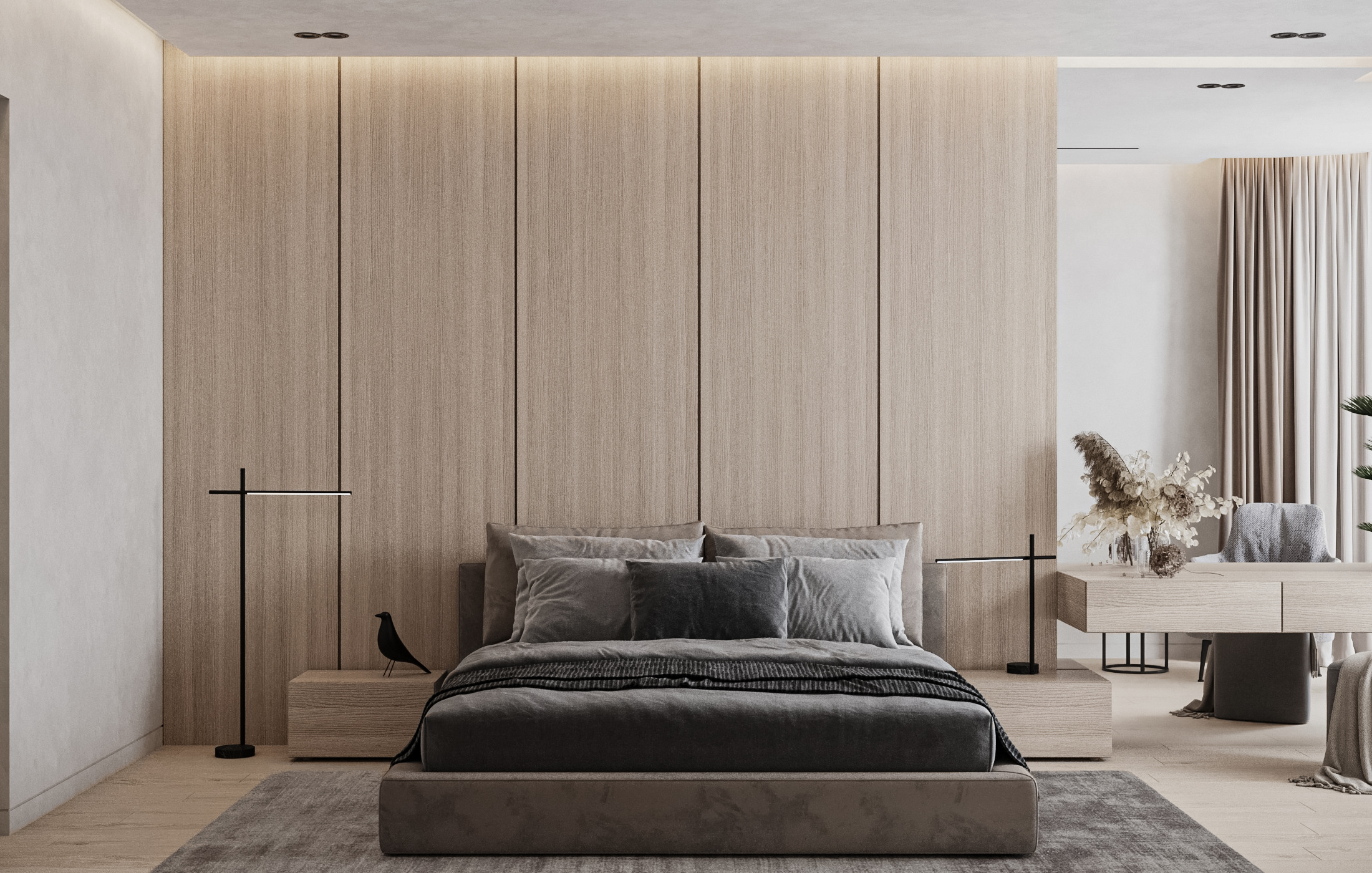 主卧室，轻量版丨乌克兰敖德萨丨Sergeeva Alexandra-5