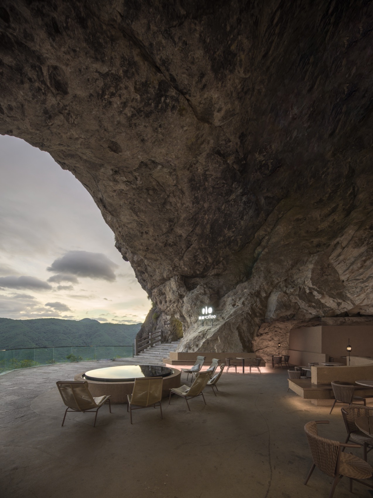 雁荡山风景区悬崖咖啡丨中国温州丨慢珊瑚设计-57