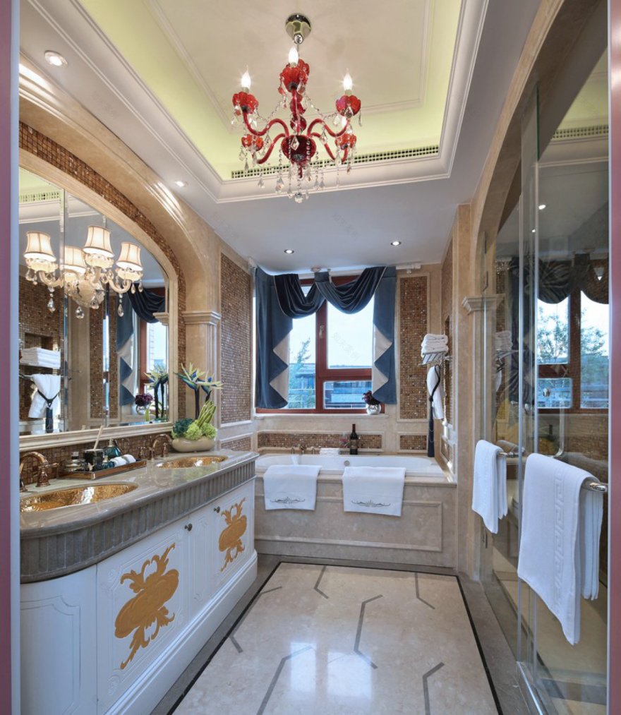 女性主题别墅样板间-20