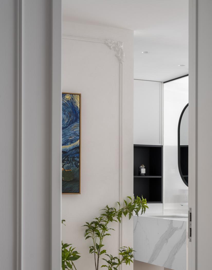 法式线条与简约空间的完美融合-19