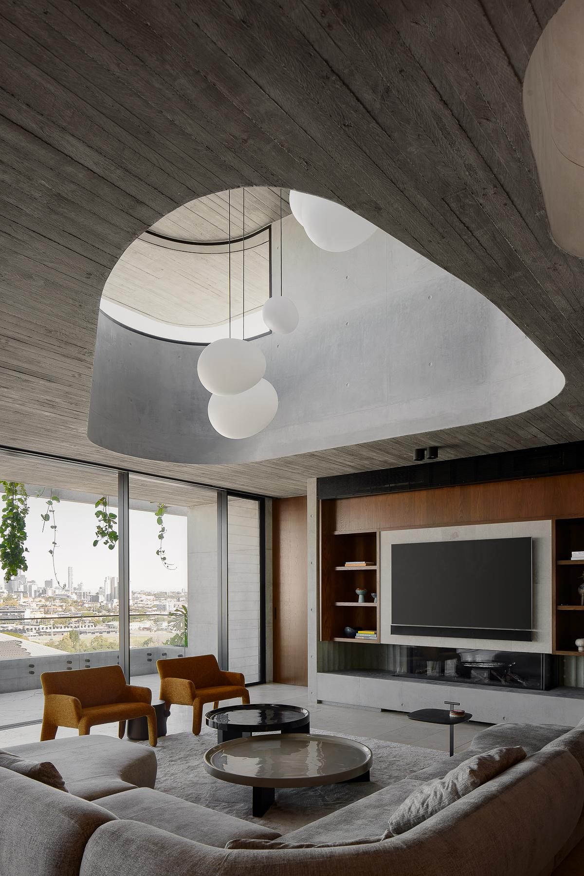 挑空别墅丨澳大利亚布里斯班-9