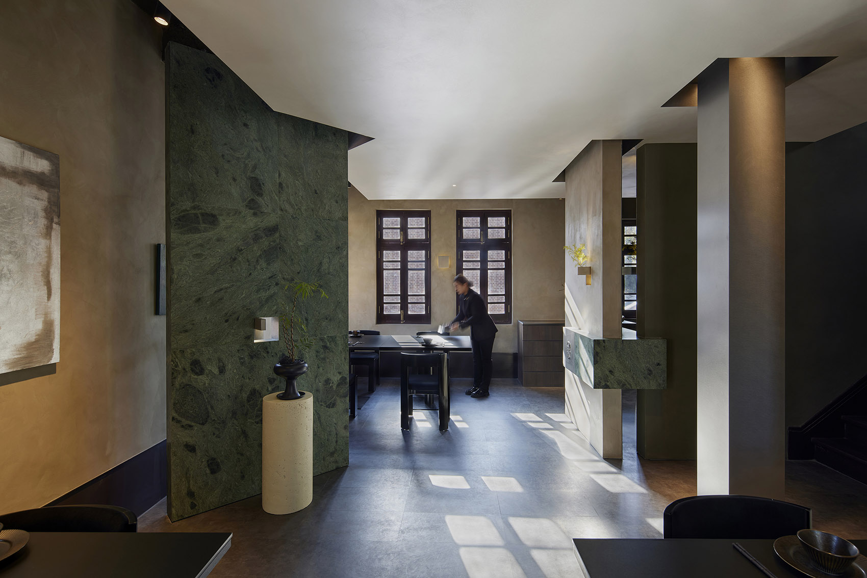 “葱茏”餐厅丨中国南京丨八荒设计团队-38