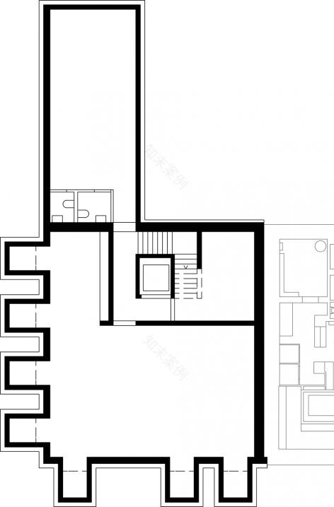 瑞士班霍夫大街公寓扩建,历史建筑重生现代风-33