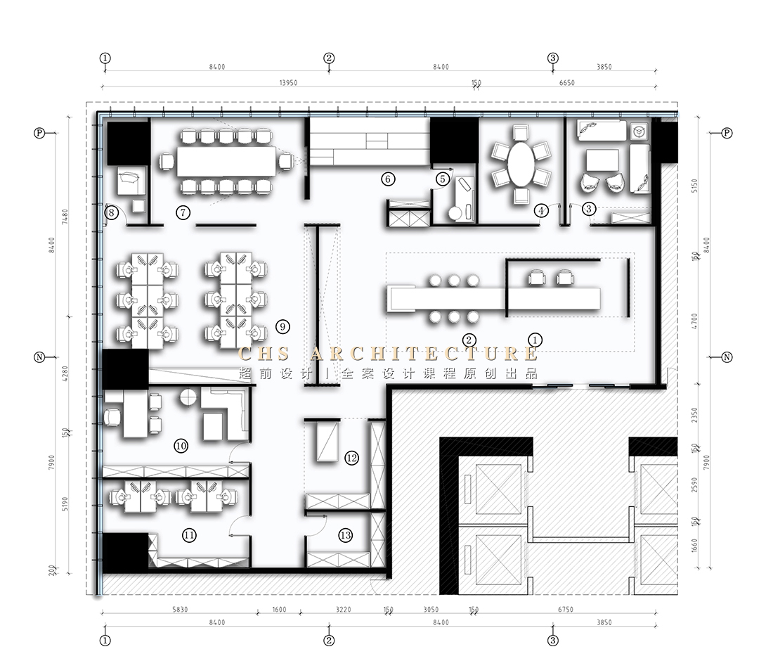 盒里之间 · 办公室原创方案设计丨CHS ARCHITECTURE-12
