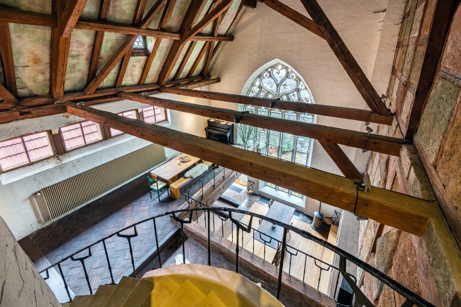 阿尔萨斯660㎡带壮观壁炉古修道院住宅丨法国丨雅克·库埃勒（Jacques Couëlle）-52