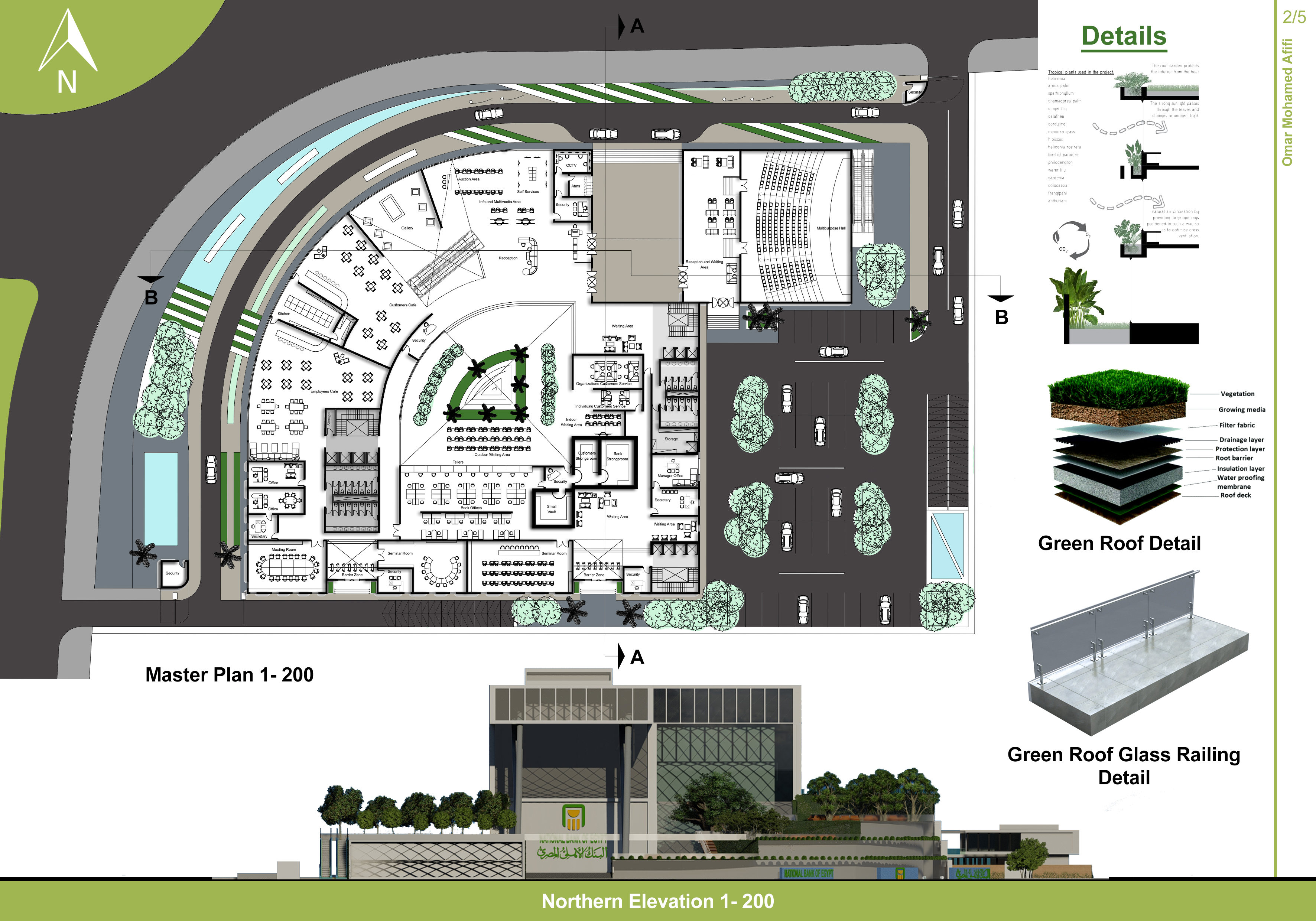 NBE New Alamein Branch & Office Building-1