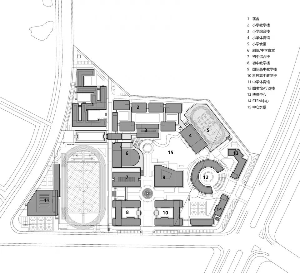 南京外国语学校方山校区 | 学苑方城的未来式空间-24